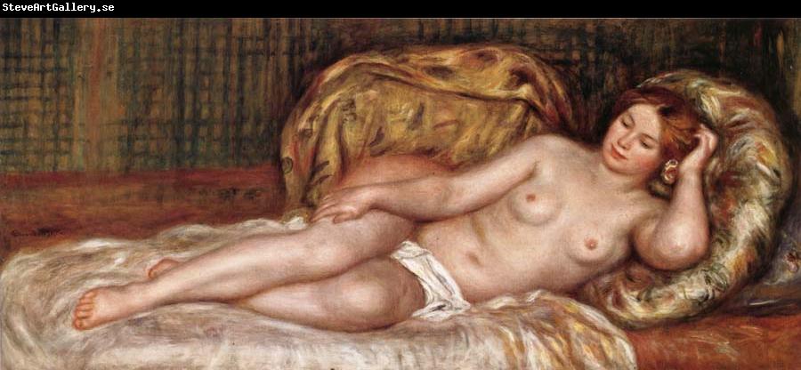 Pierre Renoir Nude on Cushions